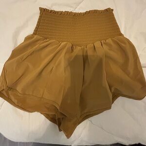 AERIE MUSTARD SHORTS - SIZE XS